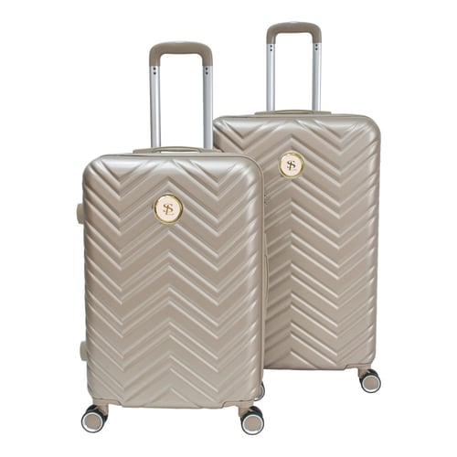 طقم شنط من 3 قطع + 1 مكياج من Star Line (روز غولد)