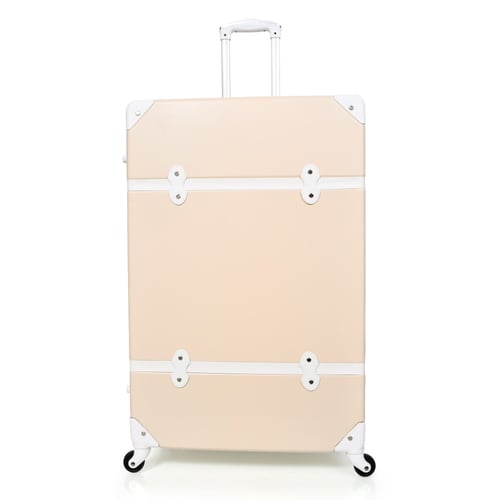 طقم شنط سفر كلاسيك مورانو من7 قطع فايبر و جلد فاخر...