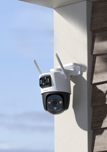 كاميرا مراقبة واي فاي خارجيه متحركة عدستين ثنائية...