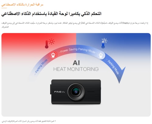 fineVu GX35 Dashcam كاميرا السيارة الذكية داش كام...