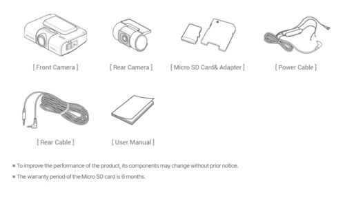 fineVu GX4K Dashcam كاميرا السيارة الذكية داش كام...