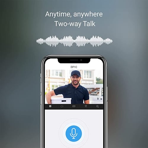 جرس و عدسة الباب الذكية لاسلكية Ezviz DP2C