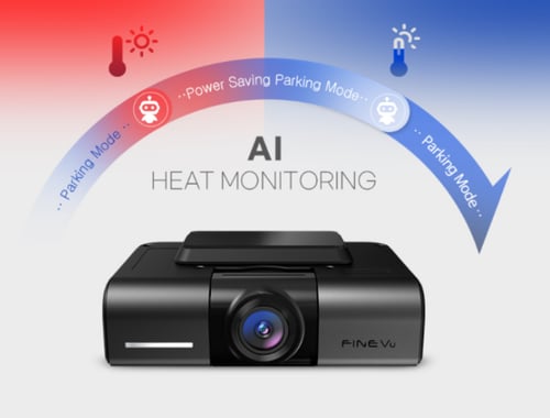 fineVu GX4K Dashcam كاميرا السيارة الذكية داش كام...