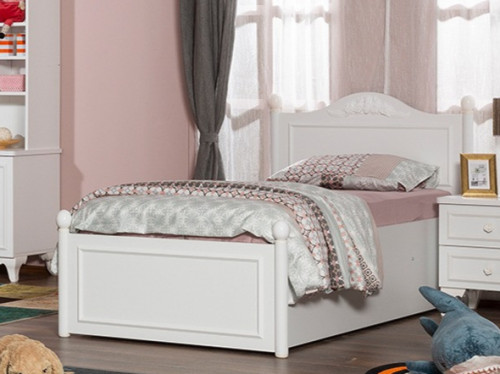 سرير نوم بناتي مفرد بخزانة هيدروليك 100X200 ( مجمو...