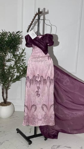 فستان شك مبطن مع اورقنزا توتي