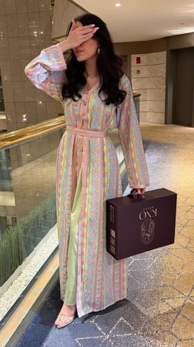 جلابية ساري هندي فرايحي