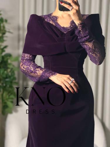 فستان جوج ليكلي فاخر بتفاصيل دانتيل – أنوثة راقية...