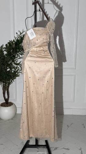 فستان سهره بيج تل مرايات راقي