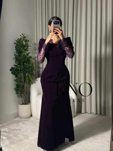 فستان جوج ليكلي فاخر بتفاصيل دانتيل – أنوثة راقية...