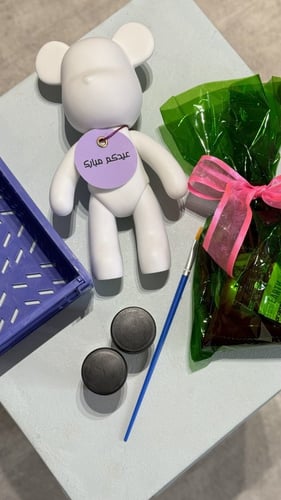 سلة طلاء الدب