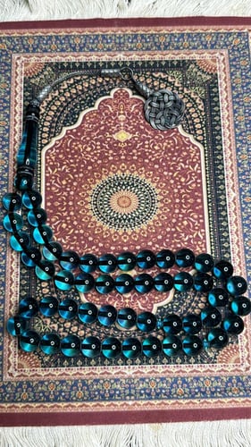 بكلايت ازرق مكحّل فضة