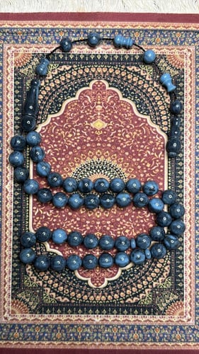 فاتوران كحلي فاتح مموج