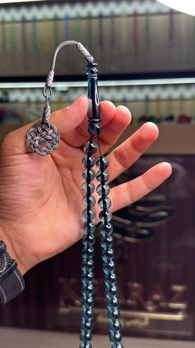 بكلايت ازرق مكحّل فضة