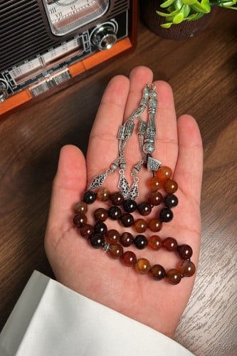 سبحة حجر عقيق