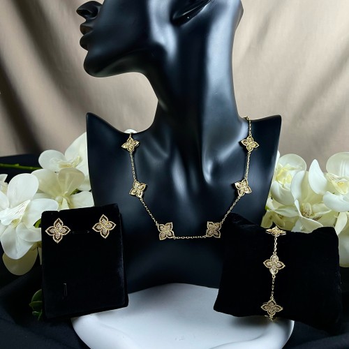 طقم ربرتوكوين ذهبي (10وردات)