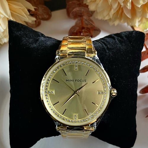 ساعة ميني فوكس مرصعه بالزركون