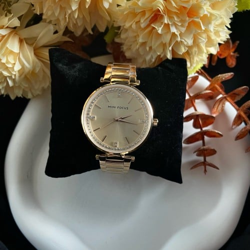 ساعة ميني فوكس مرصعه بالزركون