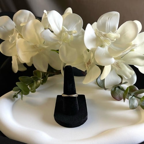 خاتم ذهبي ناعم