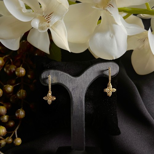 حلق ذهبي ناعم