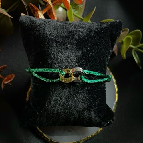 إسوارة كارتييه ( خيط أخضر )