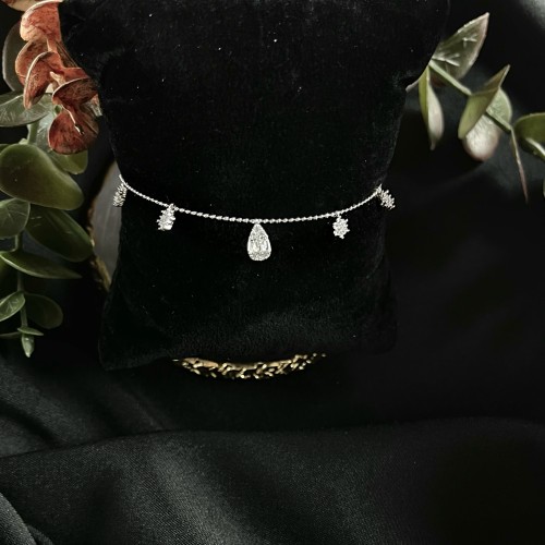 إسواره ناعمه فضي