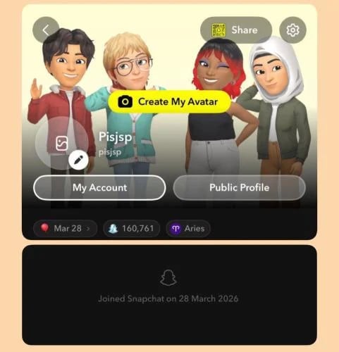 حساب سناب للبيع