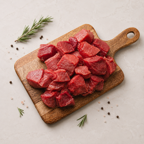 Stir-fried lamb