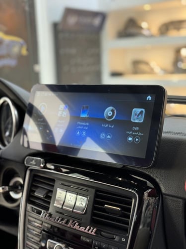 شاشة مرسيدس جي كلاس 2013-2018 اندرويد كاربلاي