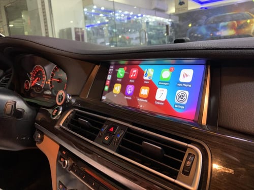 شاشة BMW 730 اندرويد كاربلاي 8/128