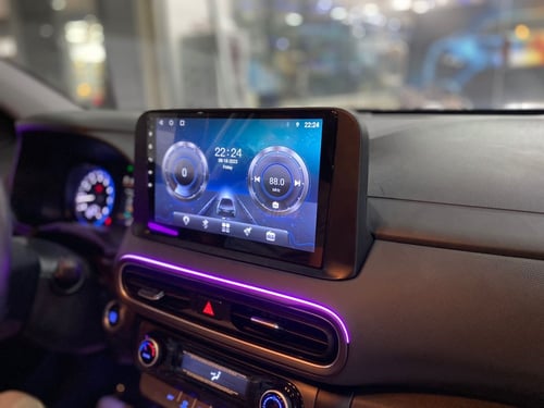 شاشة كيا كونا كاربلاي واندرويد2018-2024