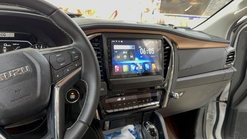 شاشة ايسوزو mu-x اندرويد 2023 كاربلاي