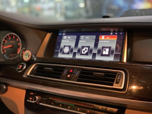 شاشة BMW 730 اندرويد كاربلاي 8/128