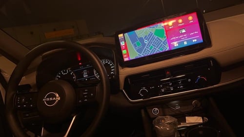 شاشة نيسان اكستريل 2023 13 بوصه CarPlay