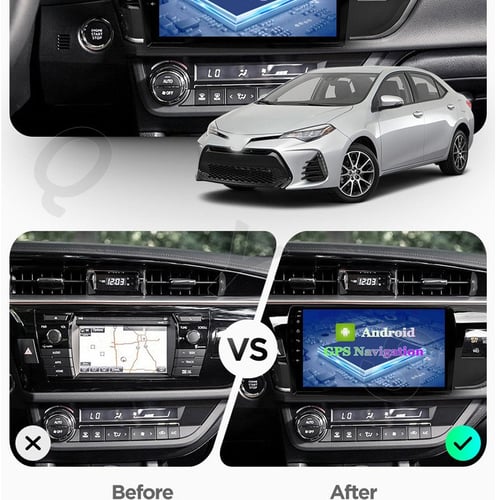 شاشة كورولا أندرويد من 2014 إلى 2016