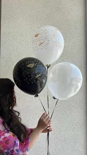 بالون برسومات احترافيه لتخرجك