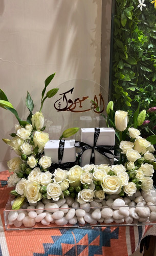 تنسيق هدية أكريليك