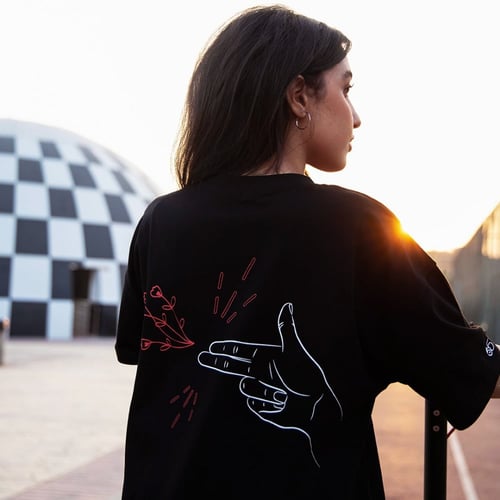 Oversized Black T-shirt