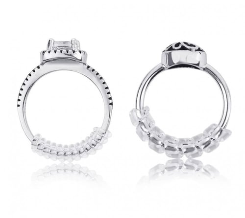 قطعة تعديل مقاس الخاتم-مجموعة من أربعة قطع