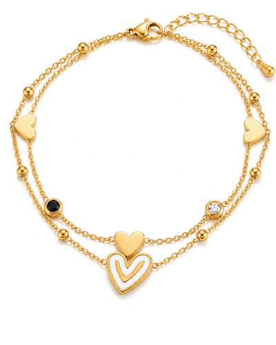 خلخال Golden Heart