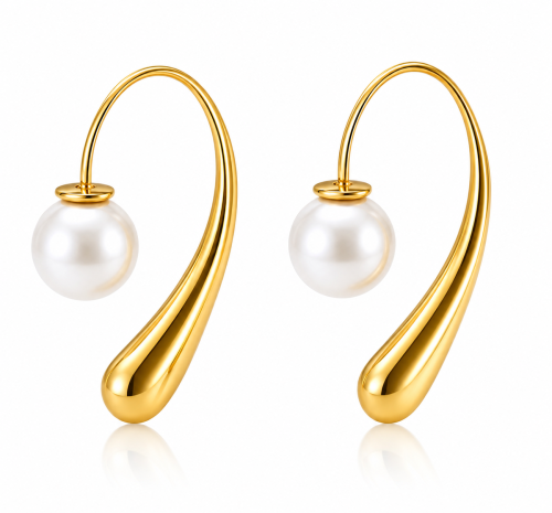 أقراط Pearly