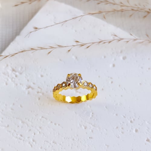 خاتم Zirconia Honeycomb