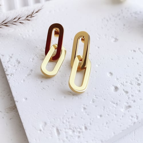 أقراط paperclip