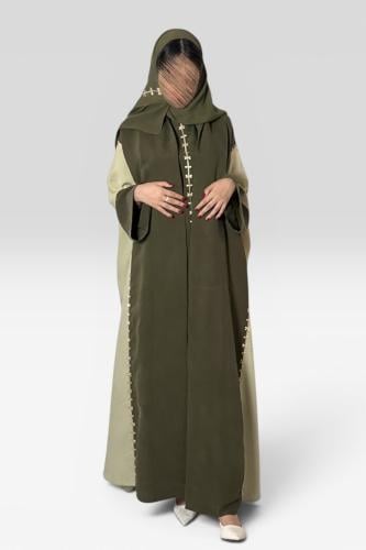 Olive Abaya Dress