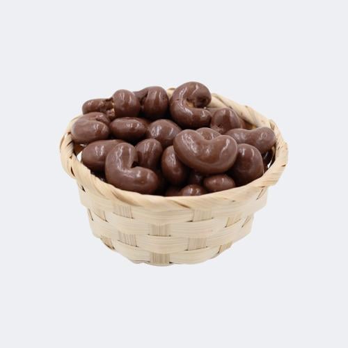 كاجو بالشوكولاته