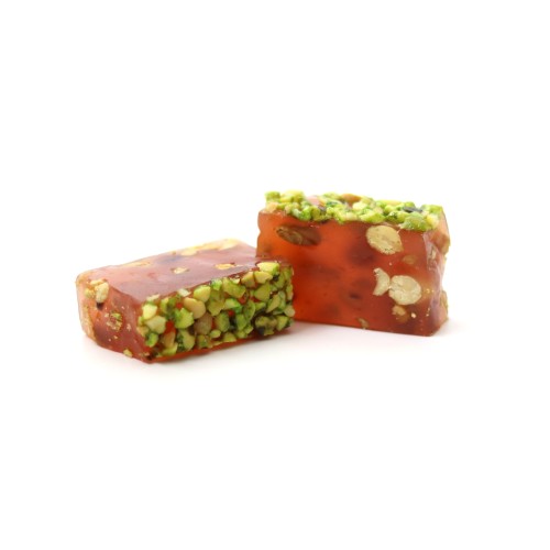 Throat with pistachios and peanuts