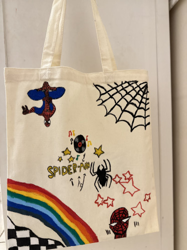 Strawberry with Spider-Man