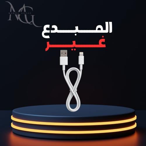 سلك شاحن USB +LIGHTNING