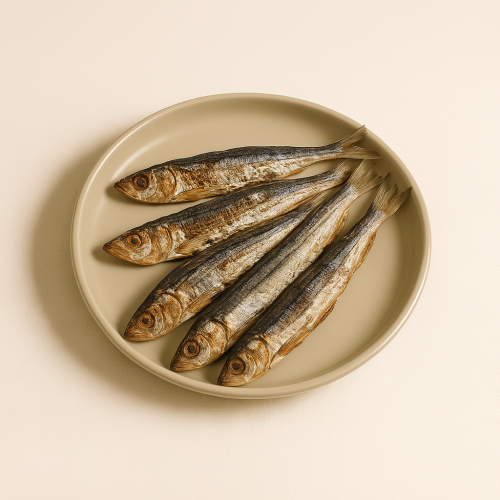 سمك السردين المجفف