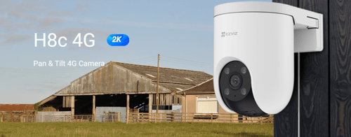 H8c 3mp Pan & Tilt 4G Camera كاميرا واي فاي خارجية...