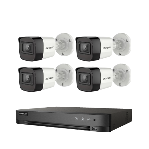 بكج 5 كاميرات 5 ميقا بيكسل + جهاز تسجيل 8 قنوات
